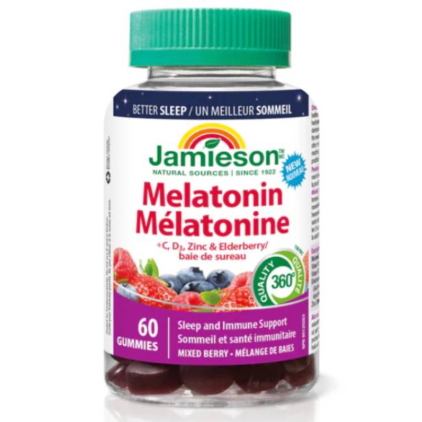 Melatonin + Immunity Gummies - 60 gummies