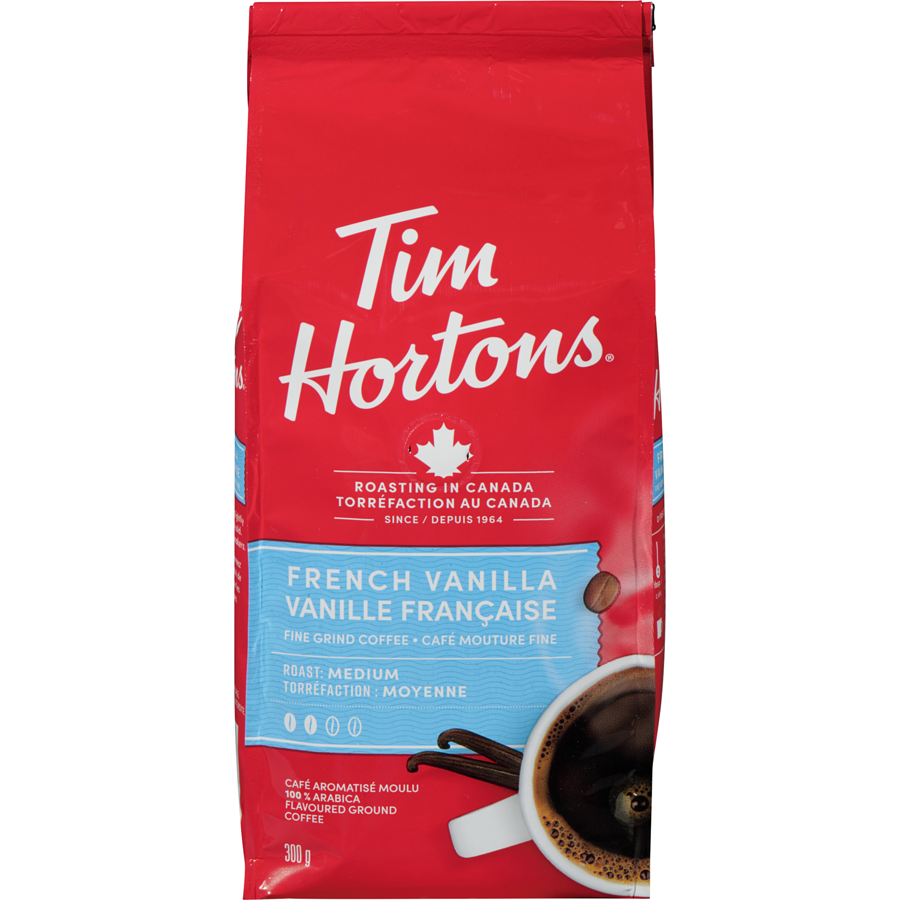 TIM HORTONS French Vanilla Coffee 300 g