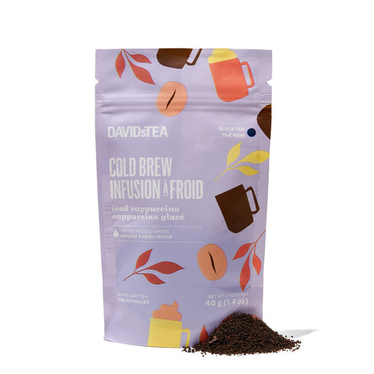 Iced cappuccino cold brew tea - loose leaf 40g