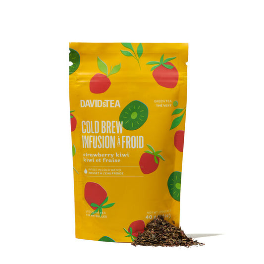 strawberry kiwi cold brew tea -  loose leaf 40g