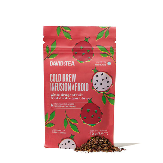 white dragonfruit cold brew tea - loose leaf 40g