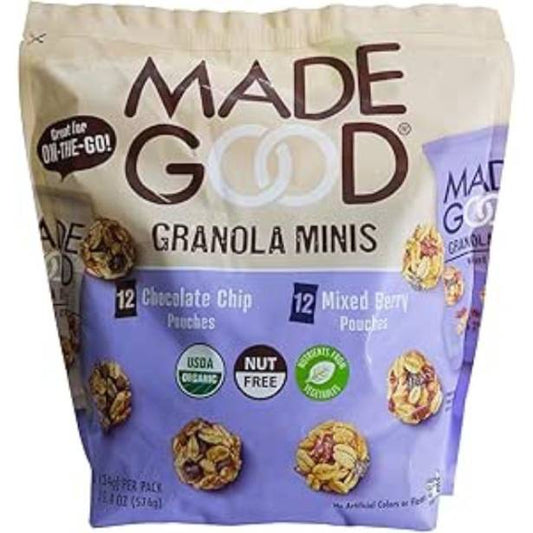 MadeGood Granola Minis, 24 × 24 g