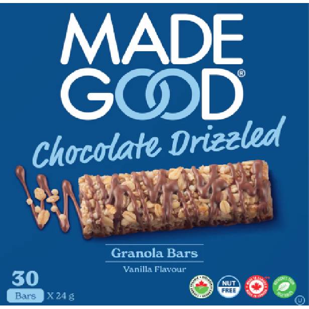 Vanilla Drizzled Granola Bars (30 Count)