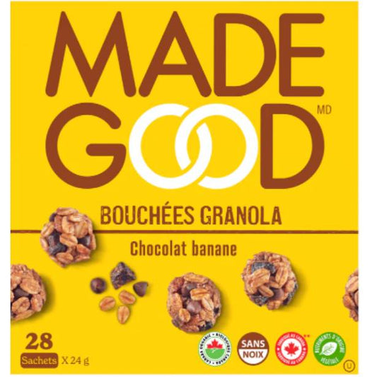 Chocolate Banana Granola Minis (28 Count x 24g)