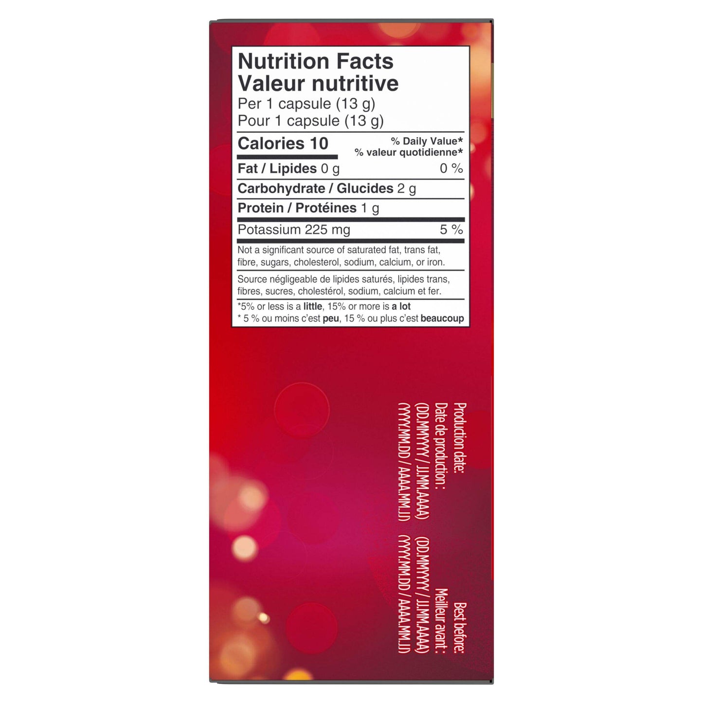 Nespresso Starbucks Holiday Blend Capsules, 68-g, 8-pk