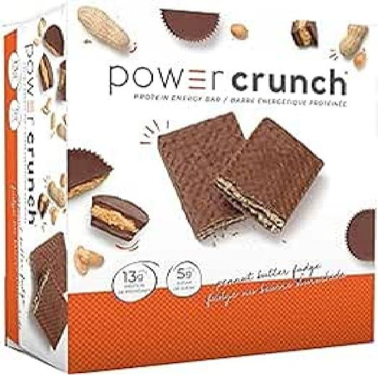Power Crunch Protein Energy Bar, Original, Peanut Butter Fudge, 40g, 12 Count