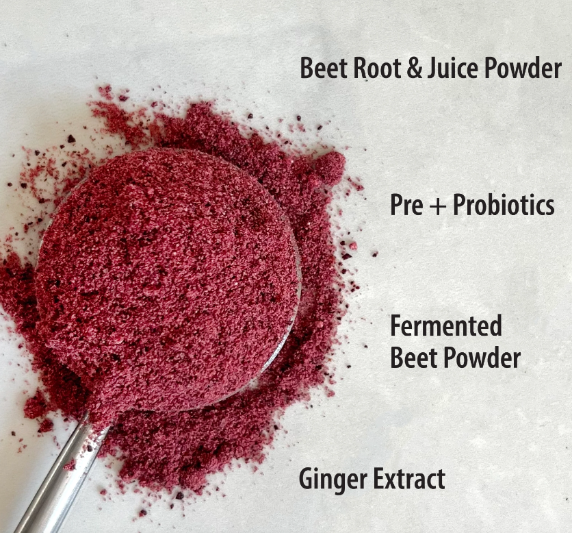 Organic Traditions -Organic Beet Latte with Fermented Beets and Probiotics - 150g