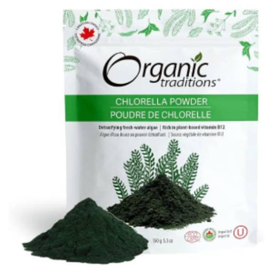 Organic Traditions Chlorella Powder 150g / 5.3oz