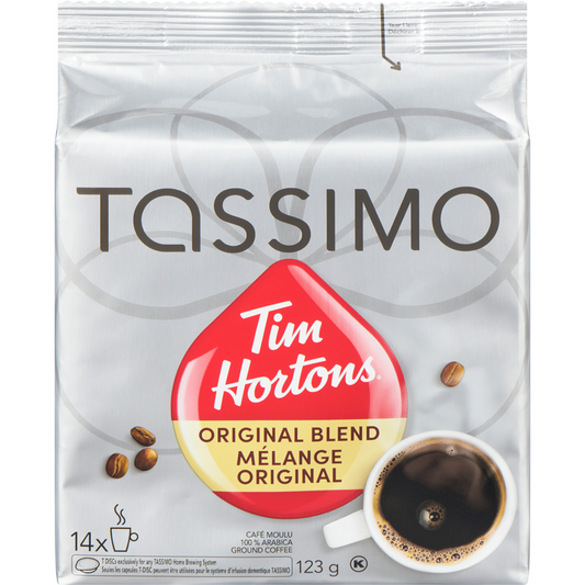 Tassimo Tim Horton's Coffee Single Serve T-Discs, 14 T-Discs