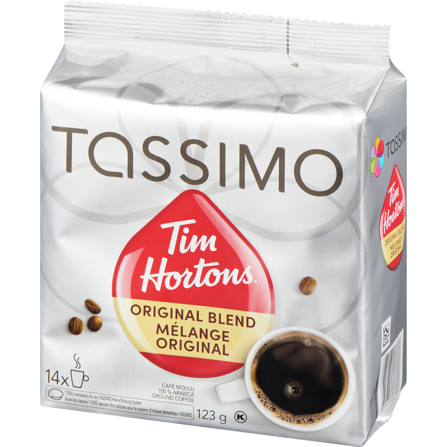 Tassimo Tim Horton's Coffee Single Serve T-Discs, 14 T-Discs