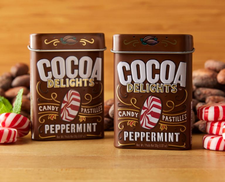 (Peppermint) Big sky Cocoa Delights Candy 12-Pack Trays