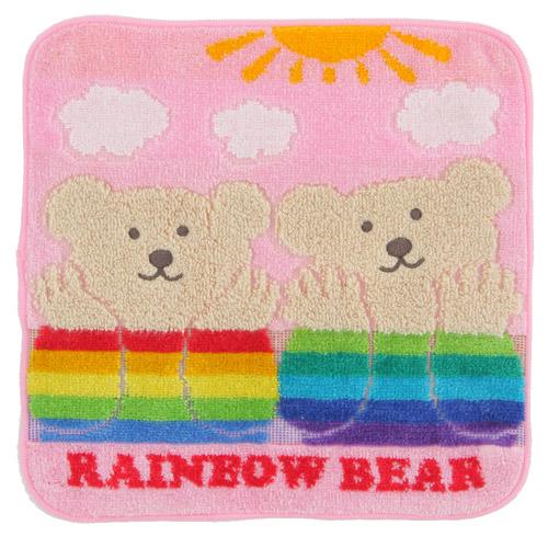 彩虹熊 毛巾手帕 Rainbow Bear Days towel