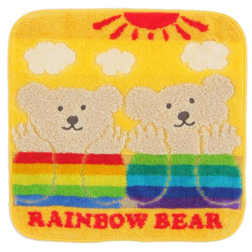彩虹熊 毛巾手帕 Rainbow Bear Days towel